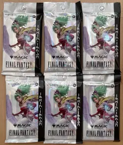 Mtg Final Fantasy Collector Booster Japan Edition 6 Pack - Image 1