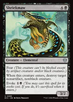 Shriekmaw - 85 - NM - Commander: Lorwyn Eclipsed - MTG - Image 1