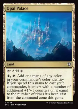Opal Palace - 156 - NM - Commander: Lorwyn Eclipsed - MTG - Image 1