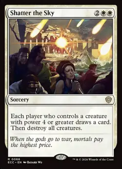 Shatter the Sky - 66 - NM - Commander: Lorwyn Eclipsed - MTG - Image 1