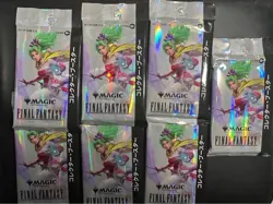 Mtg Magic The Gathering Ff Collector Booster 7 Pack Japanese - Image 1
