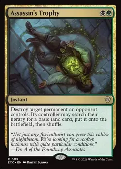 Assassin's Trophy - 119 - NM - Commander: Lorwyn Eclipsed - MTG - Image 1