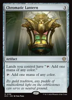 Chromatic Lantern - 138 - NM - Commander: Lorwyn Eclipsed - MTG - Image 1