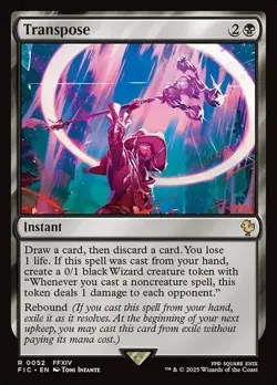 Transpose - 52 - NM - Commander: FINAL FANTASY - MTG - Image 1