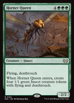 Hornet Queen - 184 - NM - Commander: Duskmourn: House of Horror - MTG - Image 1