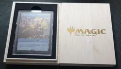 Mtg Super-Surgent Ff With Paulownia Box Stainless Steel Token Treasure War - Image 2