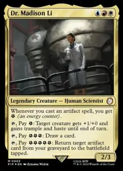 Dr. Madison Li - 3 - NM Foil - Universes Beyond: Fallout - MTG - Image 1