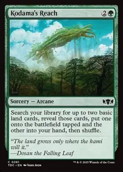 Kodama's Reach - 261 - NM - Commander: Tarkir: Dragonstorm - MTG - Image 1