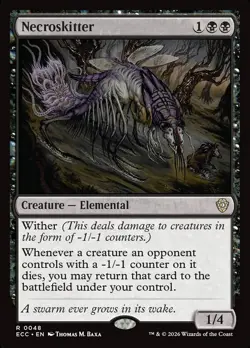 Necroskitter - 48 - NM - Commander: Lorwyn Eclipsed - MTG - Image 1