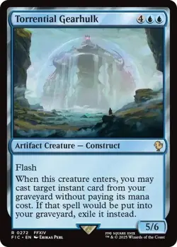 Torrential Gearhulk - 272 - NM - Commander: FINAL FANTASY - MTG - Image 1