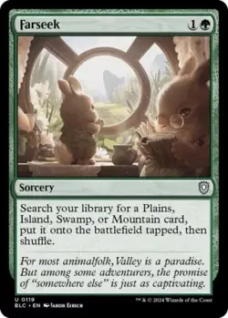 Farseek - 119 - NM - Commander: Bloomburrow - MTG - Image 1