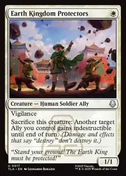 Earth Kingdom Protectors - 17 - NM - Avatar: The Last Airbender - MTG - Image 1