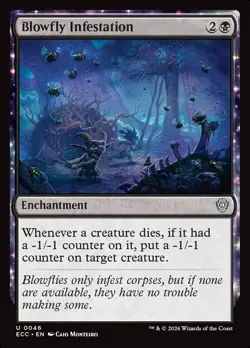 Blowfly Infestation - 46 - NM - Commander: Lorwyn Eclipsed - MTG - Image 1