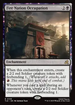 Fire Nation Occupation - 105 - NM - Avatar: The Last Airbender - MTG - Image 1