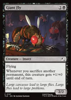 Giant Fly - 107 - NM - Avatar: The Last Airbender - MTG - Image 1