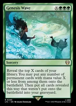 Genesis Wave - 245 - NM - Commander: The Lord of the Rings - MTG - Image 1