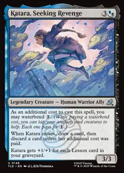 Katara, Seeking Revenge - 148 - NM - Avatar: The Last Airbender - MTG - Image 1