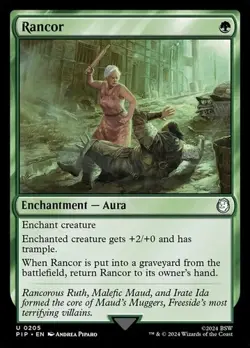 Rancor - 205 - NM - Universes Beyond: Fallout - MTG - Image 1