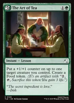 The Art of Tea - 129 - NM - Avatar: The Last Airbender - MTG - Image 1