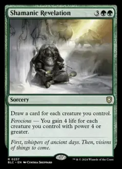 Shamanic Revelation - 237 - NM - Commander: Bloomburrow - MTG - Image 1