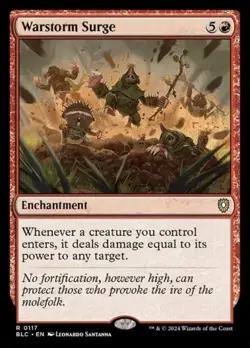 Warstorm Surge - 117 - NM - Commander: Bloomburrow - MTG - Image 1
