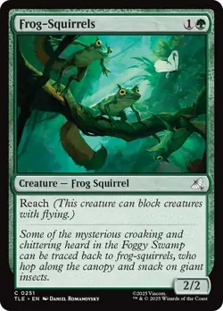 Frog-Squirrels - 251 - NM - Avatar: The Last Airbender - MTG - Image 1
