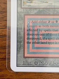 Mtg Badlands 3Ed English Revised Dual Land - Image 4