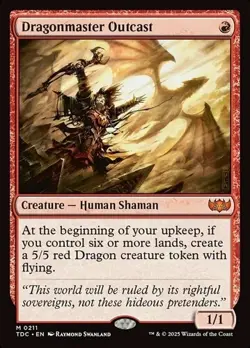 Dragonmaster Outcast - 211 - NM - Commander: Tarkir: Dragonstorm - MTG - Image 1