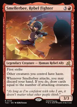 Smellerbee, Rebel Fighter - 125 - NM - Avatar: The Last Airbender - MTG - Image 1