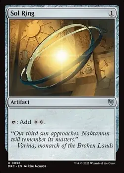 Sol Ring - 56 - NM - Commander: Aetherdrift - MTG - Image 1