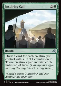 Inspiring Call - 168 - NM - Avatar: The Last Airbender - MTG - Image 1