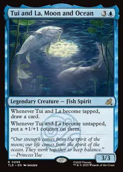 Tui and La, Moon and Ocean - 96 - NM - Avatar: The Last Airbender - MTG - Image 1