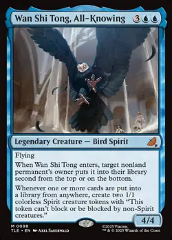 Wan Shi Tong, All-Knowing - 98 - NM - Avatar: The Last Airbender - MTG - Image 1