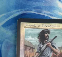 Mtg Swords To Plowshares Fnm Promo Old Frame Foil English En Dci - Image 2