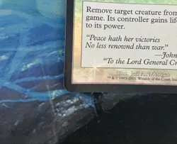 Mtg Swords To Plowshares Fnm Promo Old Frame Foil English En Dci - Image 5