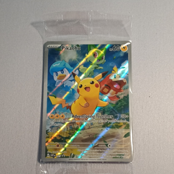 Pikachu 027 SVP Scarlet & Violet Promo Holo Eng Sealed - Image 1