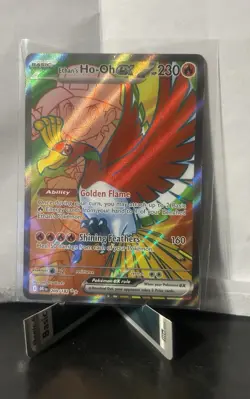 Pokemon TCG Ethan's Ho-Oh ex Destined Rivals 209/182 NM - Image 1