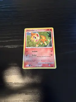 Pokemon TCG Chimchar DP02 DP Black Star Promos Holo MP - Image 1