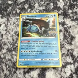 Pokemon TCG Pokemon GO 3-Card Lot Venusaur Blastoise Charizard - Image 4