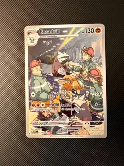 Excadrill 174/162 Illustration Rare Temporal Forces Pokemon Holo Near Mint - Image 1