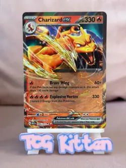 Charizard ex - 006/165 - Double Rare - S&V 151 - Pokemon - TCGKITTEN - Image 1