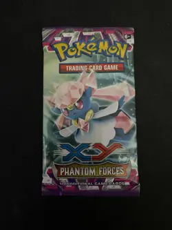 Pokemon TCG - XY Phantom Forces Booster Pack Factory Sealed Diancie Artwork 2014 820650109102 - Image 1