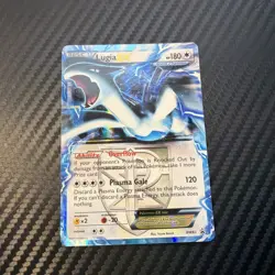 Pokemon Lugia EX BW83 Team Plasma Black Star Promo Holo 2013 Black White - Image 1