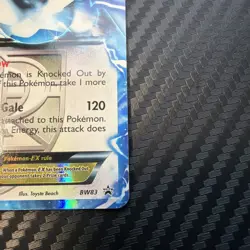 Pokemon Lugia EX BW83 Team Plasma Black Star Promo Holo 2013 Black White - Image 3