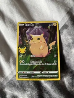 Pokemon Pikachu TCG Holo Card Celebrations 005/025 25th Anniversary Edition - Image 3
