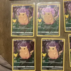 Pokemon TCG - 11 X Pikachu Card 005/025 - 25th Anniversary Celebrations (LP/NM) - Image 4