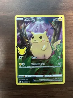 Pokemon Pikachu TCG 005/025 Celebrations 25th Anniversary Card - Image 2