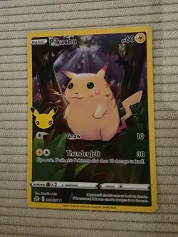 Pokemon TCG Pikachu 25th Anniversary Celebrations Card 005/025 - Image 1