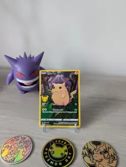 Pokemon Pikachu TCG Holo Card Celebrations 005/025 25th Anniversary Edition - Image 1