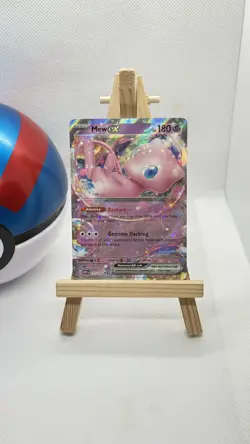 Pokemon Tcg Mew EX Holo Double Rare 151/165 English Near Mint - Image 1